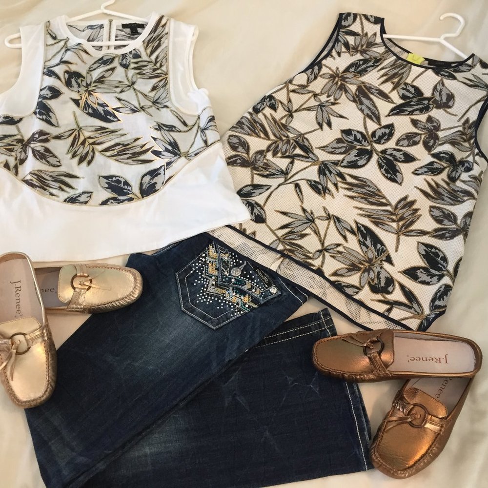 J. Crew Sleeveless Cotton Top (NEW) - Picture 9 of 10